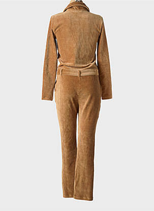 Combi-pantalon col v marron VILA femme