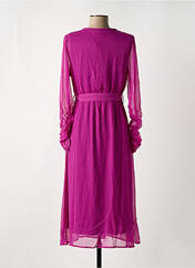 Robe mi-longue rose VERO MODA pour femme seconde vue