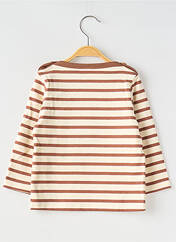 T-shirt blanc PETIT BATEAU pour garçon seconde vue