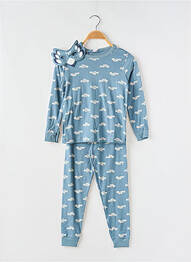 Pyjama bleu PETIT BATEAU fille