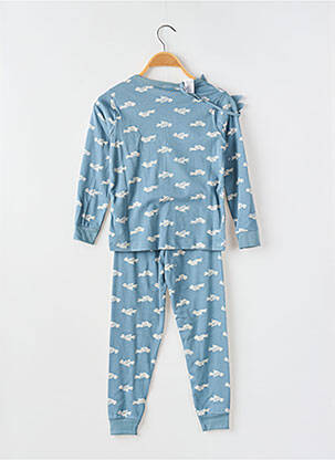 Pyjama bleu PETIT BATEAU fille