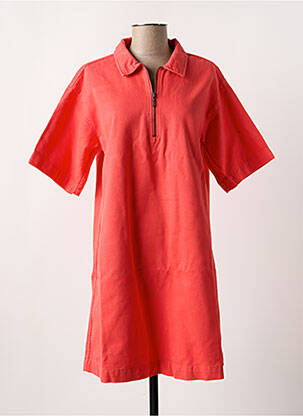 Robe courte orange PIECES femme