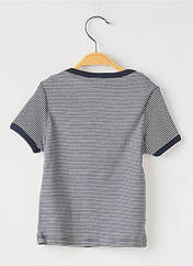 T-shirt noir PETIT BATEAU pour garçon seconde vue
