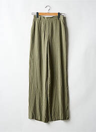 Pantalon large vert PIECES femme