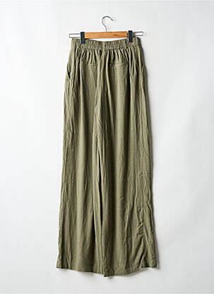 Pantalon large vert PIECES femme