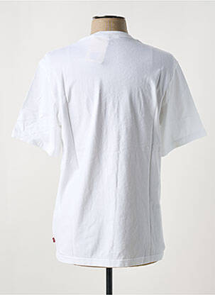 T-shirt col rond blanc LEVI'S homme