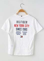 T-shirt blanc TOMMY HILFIGER pour garçon seconde vue