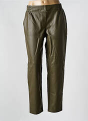 Pantalon slim marron VILA pour femme seconde vue