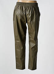 Pantalon slim marron VILA pour femme seconde vue