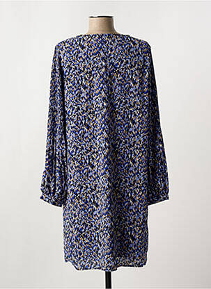 Robe courte col v bleu VERO MODA femme