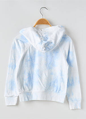 Sweat-shirt à capuche col rond bleu RALPH LAUREN fille
