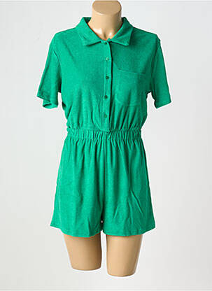 Combishort col v vert VILA femme