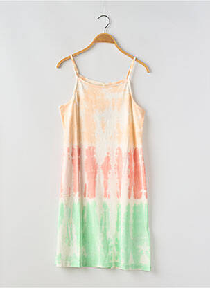 Robe courte col rond vert NAME IT fille