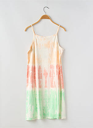 Robe courte col rond vert NAME IT fille