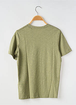 T-shirt col rond vert JACK & JONES garçon