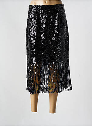Jupe mi-longue noir Y.A.S pour femme
