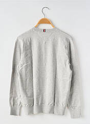Pull gris TOMMY HILFIGER pour garçon seconde vue