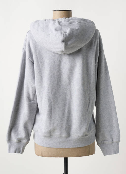 Sweat-shirt à capuche gris LEVIS pour femme