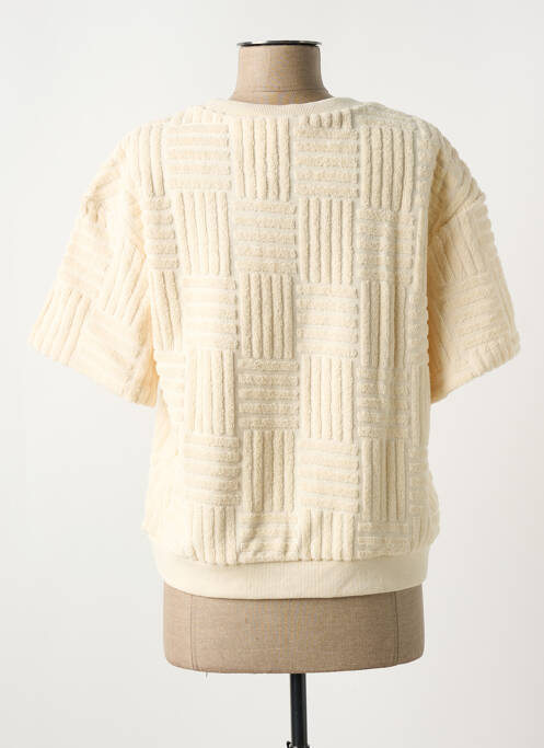 Sweat-shirt beige VILA pour femme