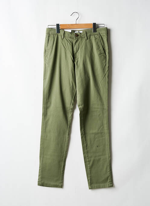 Pantalon droit vert JACK & JONES pour homme