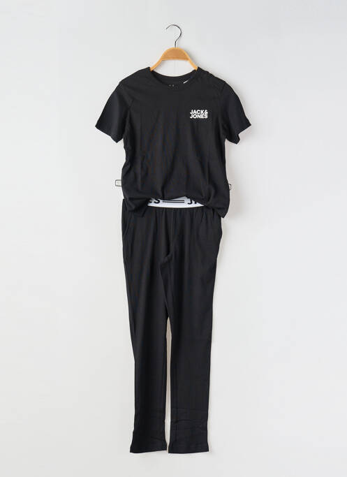 Pyjama noir JACK & JONES pour garçon