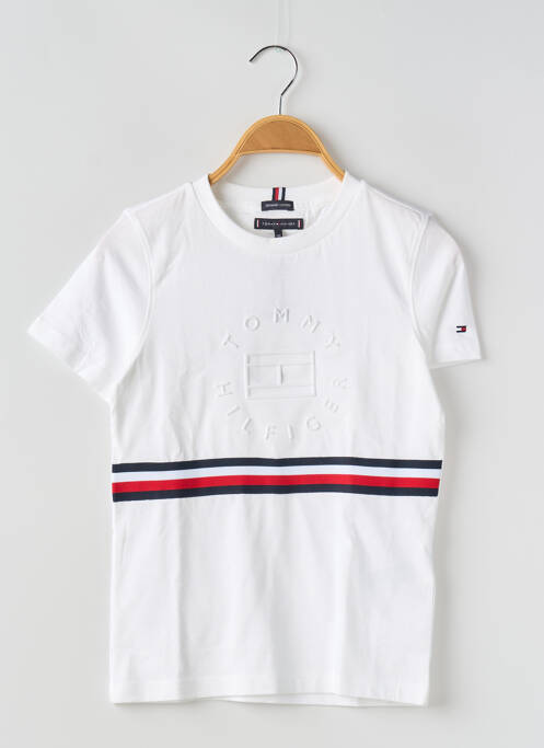 T-shirt blanc TOMMY HILFIGER pour garçon