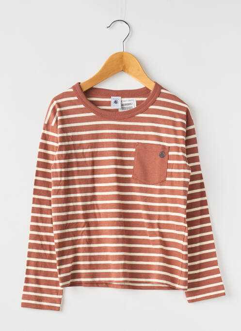 T-shirt marron PETIT BATEAU pour enfant