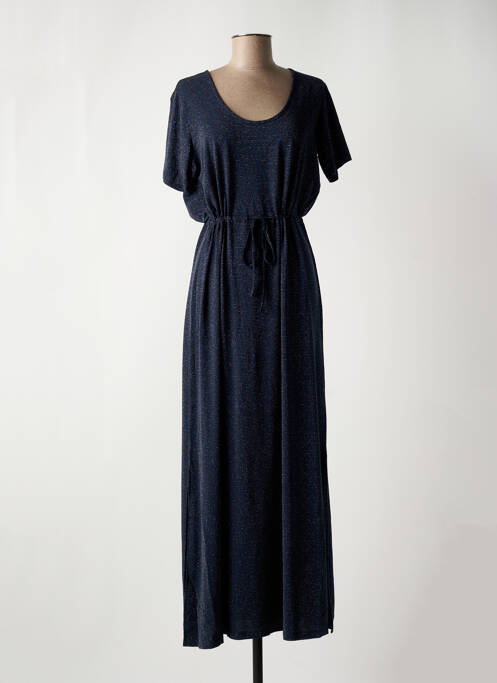Robe longue bleu PIECES pour femme