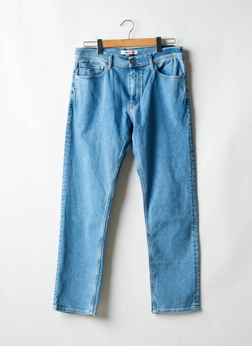 Jeans coupe droite bleu TOMMY HILFIGER pour homme