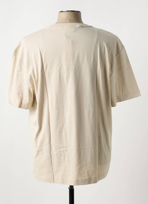 T-shirt beige CALVIN KLEIN pour homme
