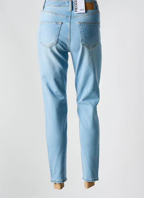 Jean coupe Mom bleu PIECES pour femme