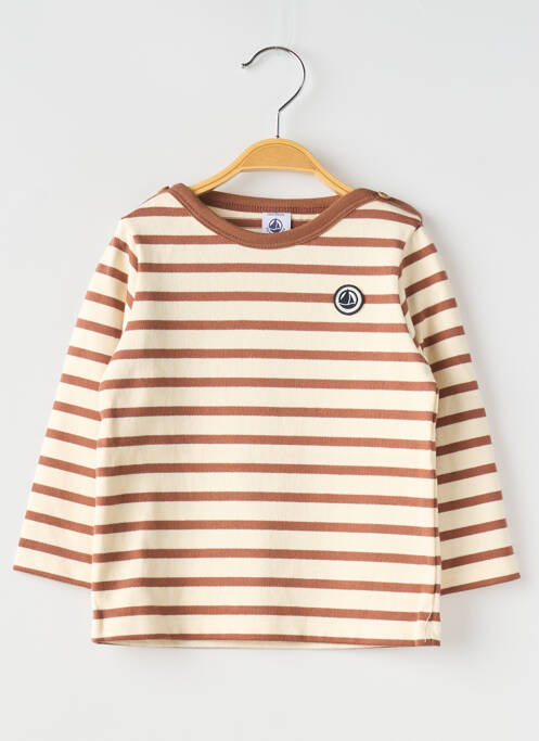T-shirt blanc PETIT BATEAU pour garçon
