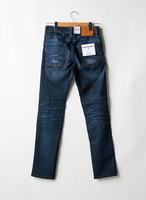 Jeans coupe droite bleu JACK & JONES pour homme