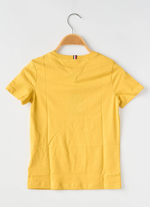 T-shirt jaune TOMMY HILFIGER pour garçon