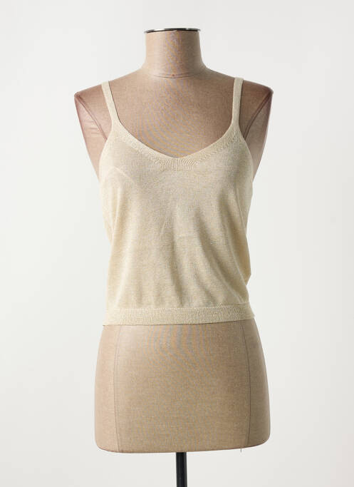 Débardeur beige VILA pour femme