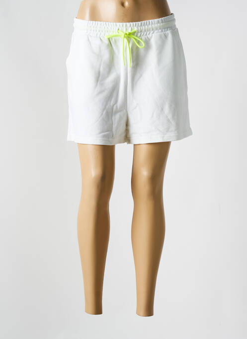 Short blanc PIECES pour femme