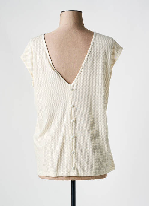 T-shirt blanc PIECES pour femme