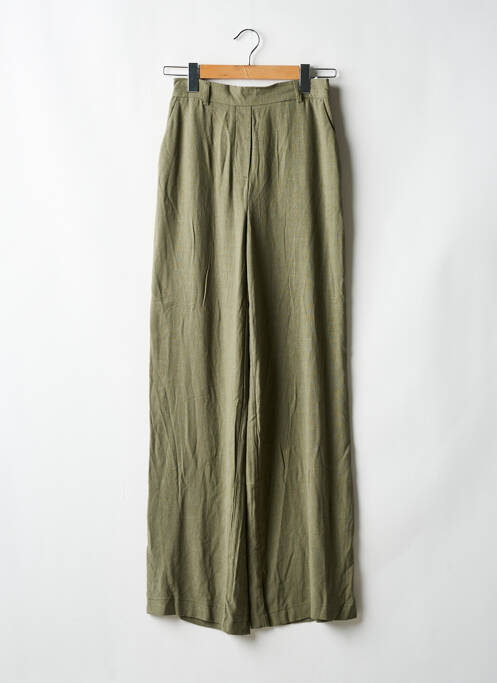 Pantalon large vert PIECES pour femme