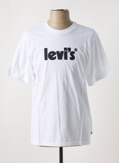 T-shirt blanc LEVIS pour homme