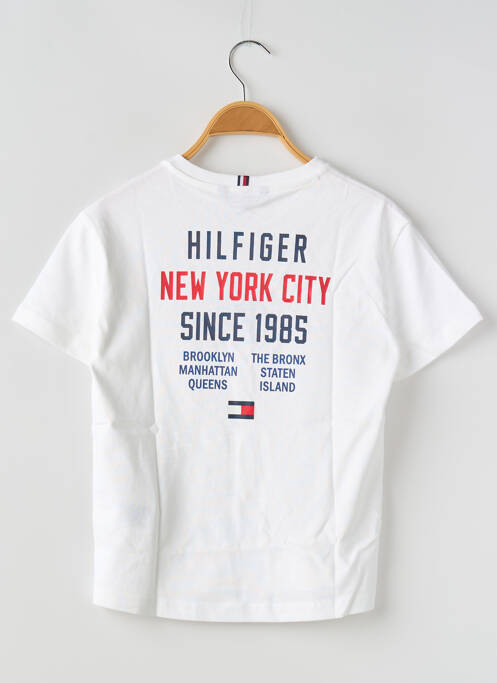T-shirt blanc TOMMY HILFIGER pour garçon