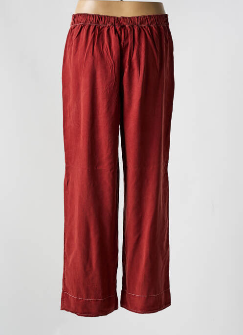 Pantalon large rouge VILA pour femme