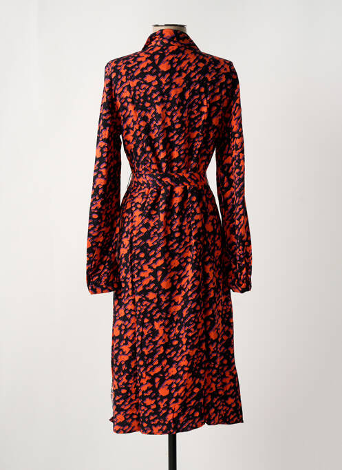 Robe mi-longue noir VILA pour femme