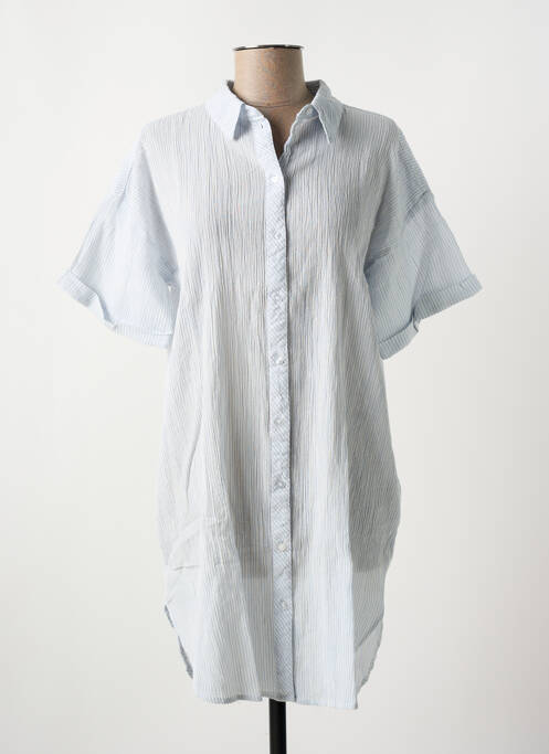 Robe courte bleu PIECES pour femme