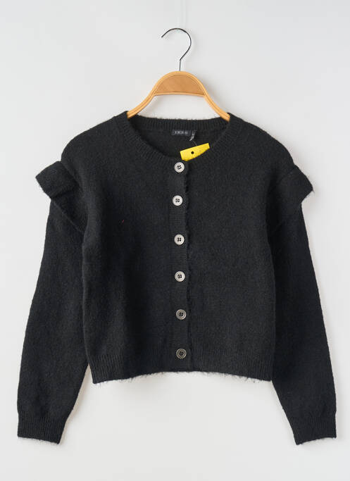 Gilet manches longues noir IKKS JUNIOR pour fille