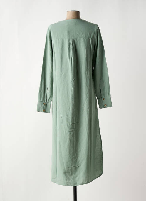 Robe longue vert VILA pour femme