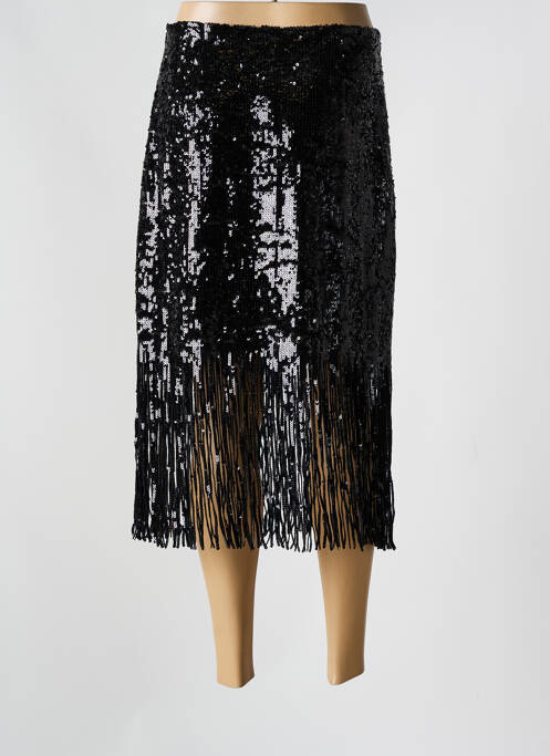 Jupe mi-longue noir Y.A.S pour femme