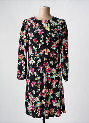 Robe courte col rond noir Y.A.S femme