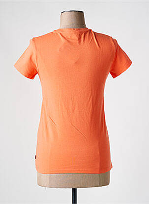 T-shirt col rond orange LEVIS femme