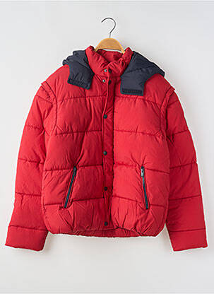 Blouson col rond rouge IKKS JUNIOR garçon