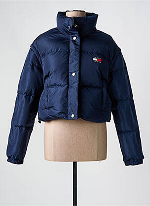 Doudoune col col montant bleu TOMMY HILFIGER femme
